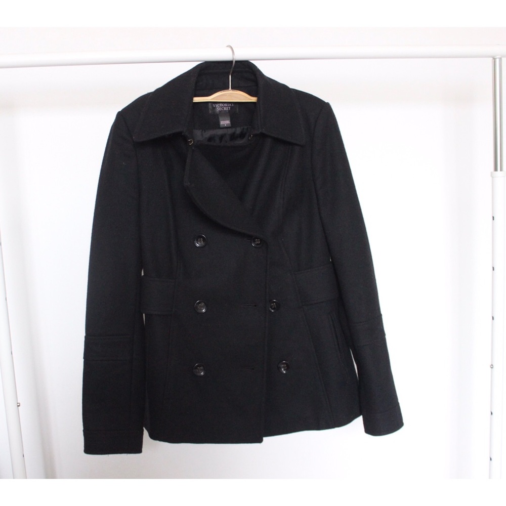 Black Victoria’s Secret Peacoat